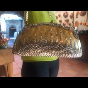 Classic Judith Leiber bag.